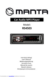 Manta RS4503 Bedienungsanleitung