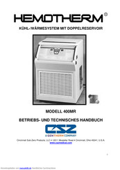 Hemotherm 400MR Betriebs- Und Technisches Handbuch