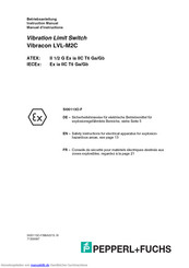 Pepperl+Fuchs Vibracon LVL-M2C Betriebsanleitung