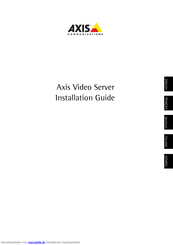 Axis 241QA Montageanweisung