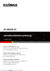 edimax AI-1001W V2 Schnellinstallationsanleitung
