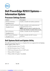 dell PowerEdge R210 II Informationsaktualisierung