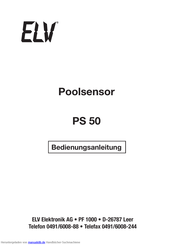 elv PS 50 Bedienungsanleitung