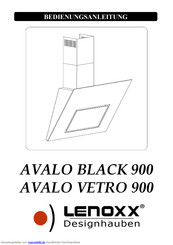 Lenoxx Avalo Vetro 900 Bedienungsanleitung