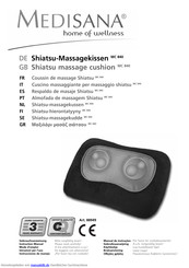 Medisana shiatsu MC 840 Gebrauchsanweisung