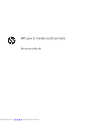 HP Latex Benutzerhandbuch