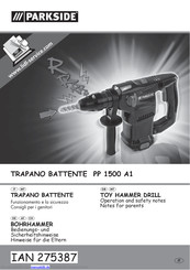 Parkside PP 1500 A1 Bedienungshinweise