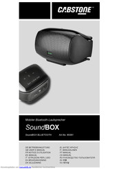 cabstone SoundBOX 95391 Betriebsanleitung