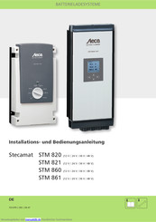 Aeca Stecamat STM 820 Installations- Und Bedienungsanweisung