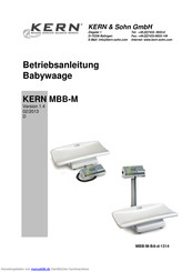 kern MBB-M Betriebsanleitung