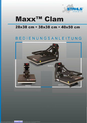 Stahls Maxx Clam Bedienungsanleitung