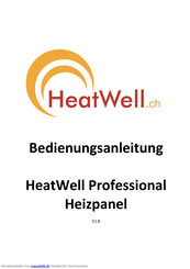 heatwell Professional Bedienungsanleitung