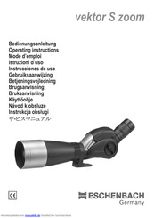 Eschenbach vektor s zoom Bedienungsanleitung