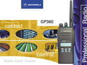 Motorola GP360 Benutzerhandbuch