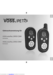 VOSS VOSS.miniPet DOG C200 Gebrauchsanweisung