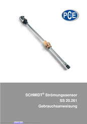PCE Instruments SS 20.261 Gebrauchsanweisung