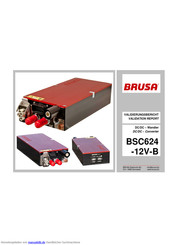 Brusa BSC624-12V-B Betriebsanleitung