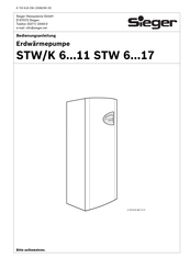 sieger STW/K 6 Bedienungsanleitung