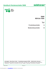 Sälzer S600 Handbuch