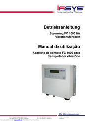 ifsys FC 1000 Betriebsanleitung