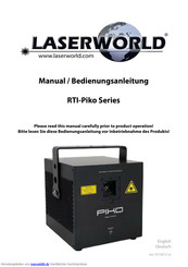 Laserworld RTI-Piko Series Bedienungsanleitung