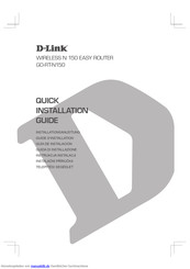 D-Link GO-RT-N150 Installationsaleitung
