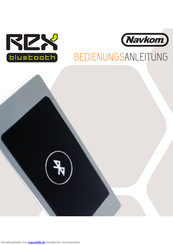 Navkom REX bluetooth Bedienungsanleitung