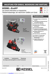 KESSEL Ecolift Serie Anleitung Für Einbau, Bedienung Und Wartung