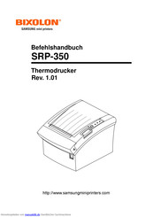 Samsung BIXOLON SRP-350 Befehlshandbuch