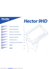 Phottix Hector 9HD Benutzerhandbuch