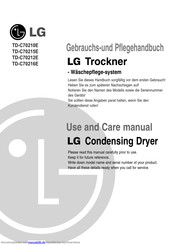 LG TD-C70210E Gebrauchs-Und Pflegehandbuch