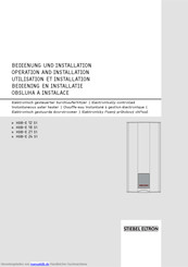 STIEBEL ELTRON HDB-E 18 Si Bedienung Und Installation