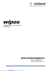 Wieland wipos PS1 Benutzerhandbuch