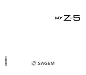 Sagem myZ-5 Handbuch