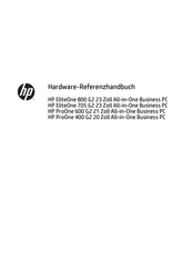 HP ProOne 600 G2 21 Zoll Hardware-Referenzhandbuch