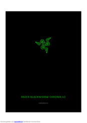 Razer BLACKWIDOW CHROMA V2 Handbuch