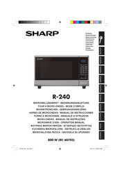 Sharp R-240 Bedienungsanleitung