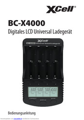 Xcell BC-X4000 Bedienungsanleitung
