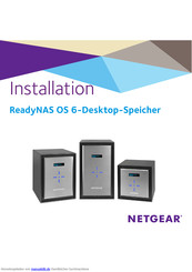 NETGEAR ReadyNAS OS 6 Installationshandbuch