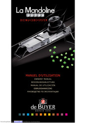 De Buyer La Mandoline Ultra Handbuch