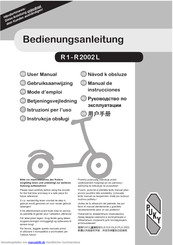 Puky R1-R2002L Bedienungsanleitung