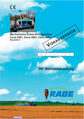 Rabe Ceria 2501-Series 2 Betriebsanleitung