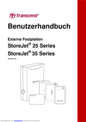 Transcend StoreJet 35 Series Benutzerhandbuch