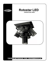 SHOWTEC Rotostar LED Bedienungsanleitung