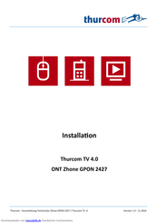 thurcom TV 4.0 Kurzanleitung