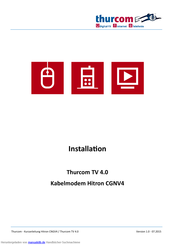 thurcom TV 4.0 Kurzanleitung