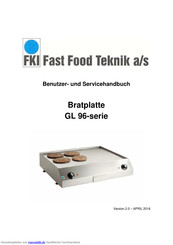 FKI GL 96 serie Benutzer- Und Servicehandbuch