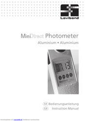 Lovibond MiniDirect Serie Bedienungsanleitung