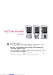 LG KG920 Benutzerhandbuch
