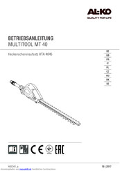 AL-ko MT 40 Betriebsanleitung